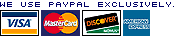 We use PayPal Exclusively.